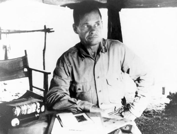 Lieutenant Colonel Puller on Guadalcanal in September, 1942