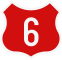 National Road 6 shield}