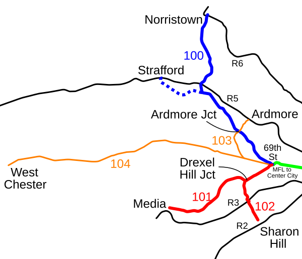 philadelphia bus route map