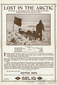 Dépliant de sortie pour LOST IN THE ARCTIC, 1911.jpg