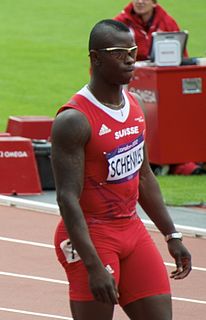 Amaru Reto Schenkel Swiss sprinter