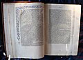 Roma, conrad sweynheim e arnold pannartz, bibbia vulgata, 1472, la prima stampata in Italia (d'elci 645-646).jpg