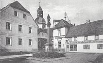 Brauhausplatz etwa 1900