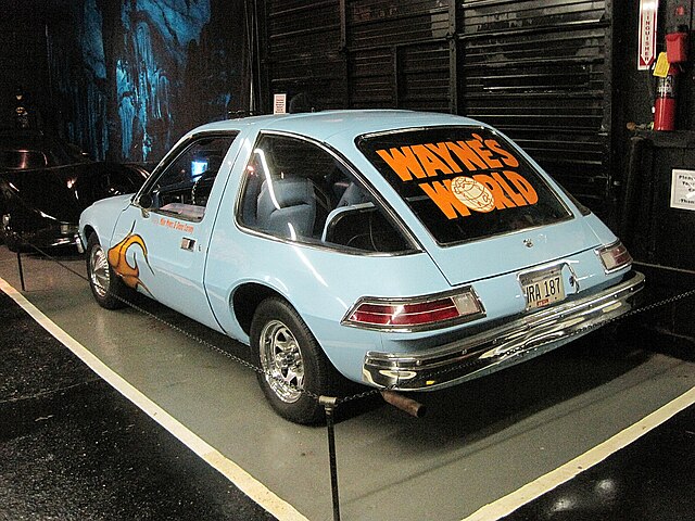Wayne's World AMC Pacer at Rusty's TV & Movie Car Museum in Jackson, Tennessee