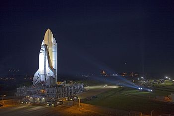 STS-133 Discovery rollout