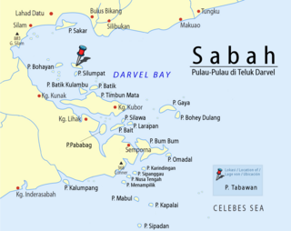 <span class="mw-page-title-main">Tabawan Island</span> Island in Darvel Bay, Sabah, Malaysia