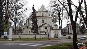 Saint Michael Archangel church in Kurów, Poland.jpg