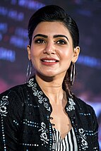 Samantha At The Irumbu Thirai Trailer Launch.jpg