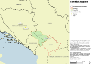 Sandžak Geographical region in Serbia and Montenegro