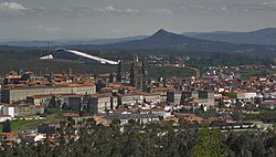 Skyline of Santiago de Compostela