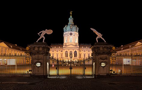 Charlottenburg Palace in Berlin, Germany