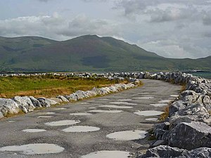 Havmur på Fenit