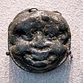 Selinous (Sicilia) - 435-415 BC - bronze hemilitra - head of Gorgo - Berlin MK AM 18226487