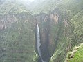 Vodopád v Simienských horách