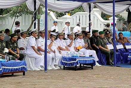 Indonesian Navy officers