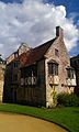 Side view of the Medieval Scotney Castle, in the Borough of Tunbridge Wells.