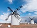 * Nomination Windmills in Sierra de los Molinos. Campo de Criptana, Ciudad Real, Spain. --ElBute 13:53, 24 October 2016 (UTC) * Promotion  Support Good quality.--Famberhorst 15:22, 24 October 2016 (UTC)