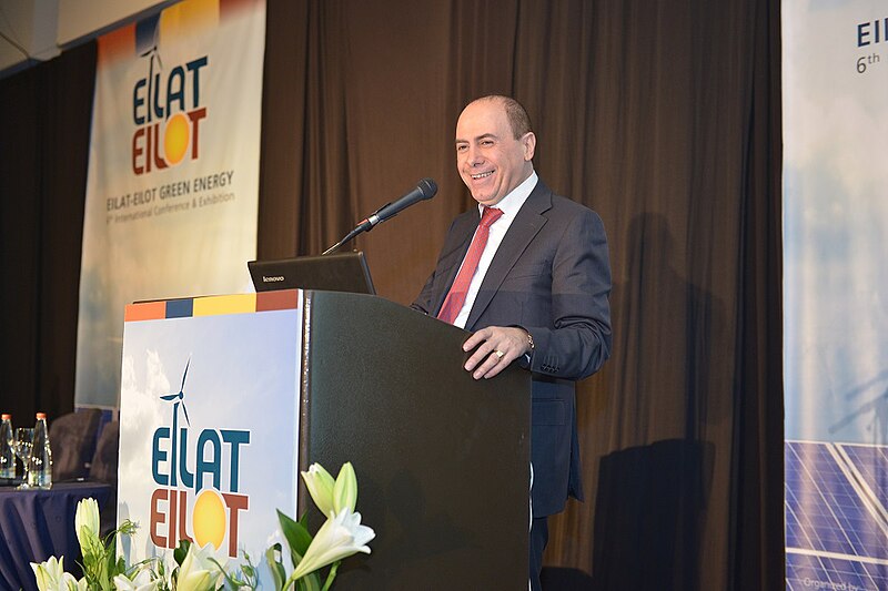 File:Silvan Shalom at Eilat Eilot Conference.JPG