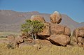 Skály nedaleko Brandberg White Lady Lodge - Namibie - panoramio.jpg