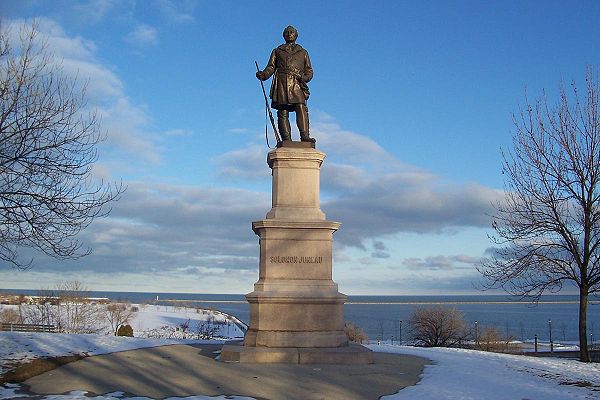 Statue of Juneau in Juneau Park, Milwaukee