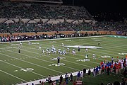 North Texas on offense