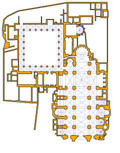 Plan of the church Spain.Tarragona.Catedral.Plano.svg