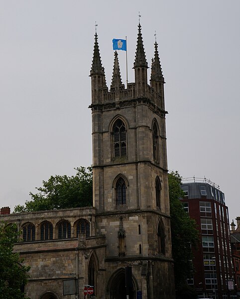 File:St Mary's Lowgate flies the flag for Yorkshire Day - geograph.org.uk - 4100659.jpg