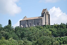 Die Kirche in Saint-Pey-de-Castets