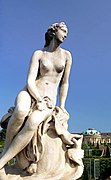 Venus von Jean-Baptiste Pigalle im Park Sanssouci