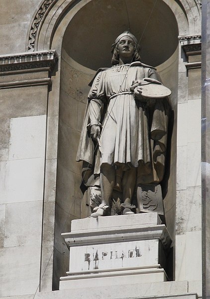 File:Statue of Raphael-Burlington House-Royal Academy of Arts.jpg