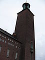 Stockholm Stadshus Tower Taken on 7 Dec. Uploaded by me on 4 May 2009.