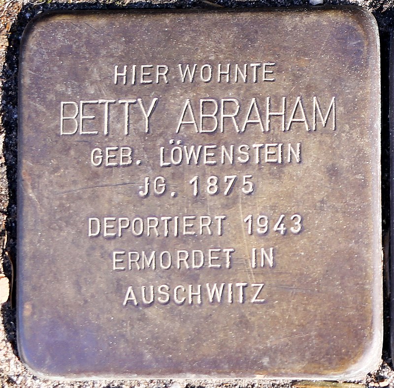 Stolperstein Betty Abraham.jpg