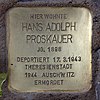 Stolperstein Suarezstr 20 (Charl) Hans Adolph Proskauer.jpg