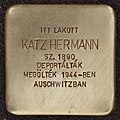 Stolperstein für Katz Hermann - Hermann Katz (Nyírbátor).jpg