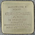 Stumbling stone for Kilian Schauss (Klagenfurt) .jpg