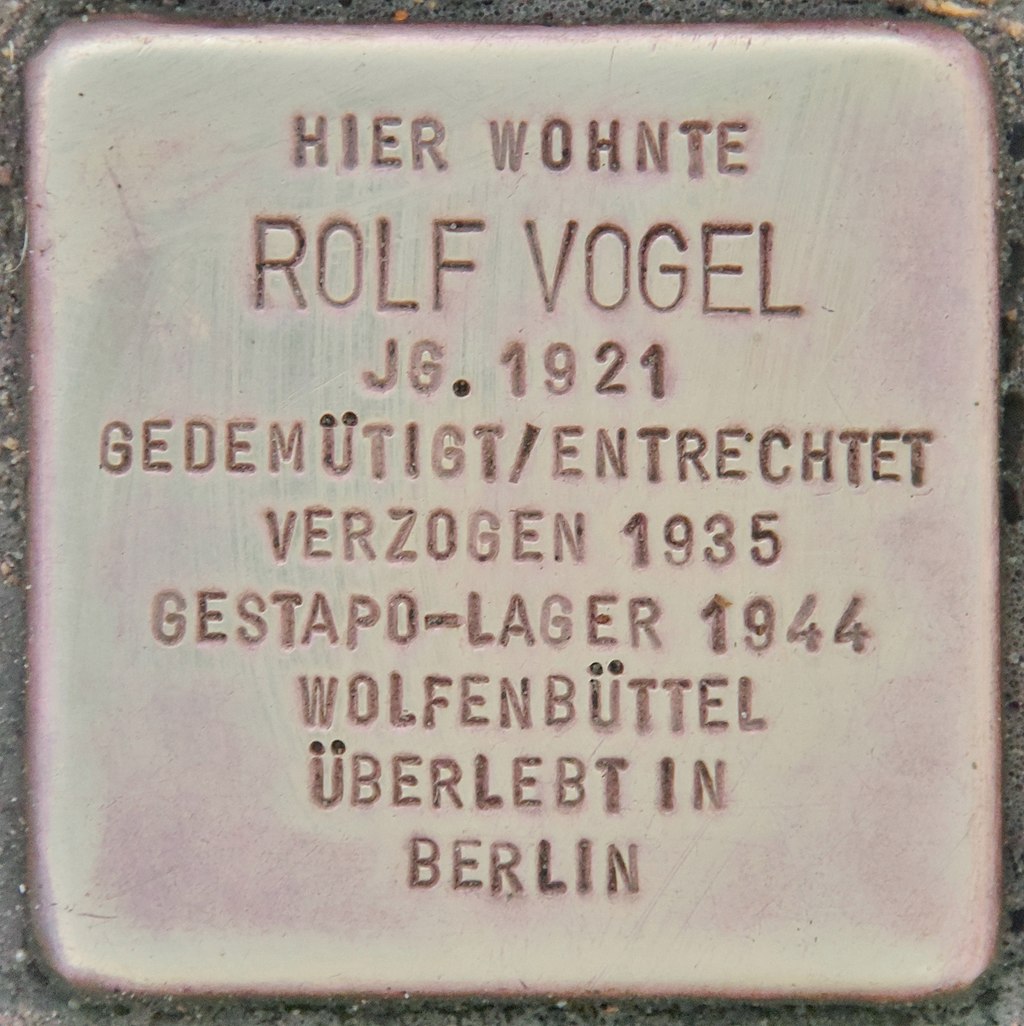 Stolperstein für Rolf Vogel (Königs Wusterhausen).jpg