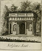 Nelson's Seat Stowe gardens book Nelsons Seat.jpg