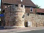 Rundturm und Mauer im Bereich des ehemaligen Südtors