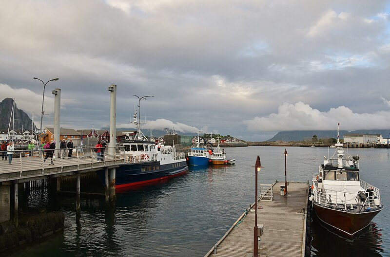 File:Svolvaer in the Lofoten Islands; Day Four of the Hurtigruten Coastal Voyage North (155).jpg