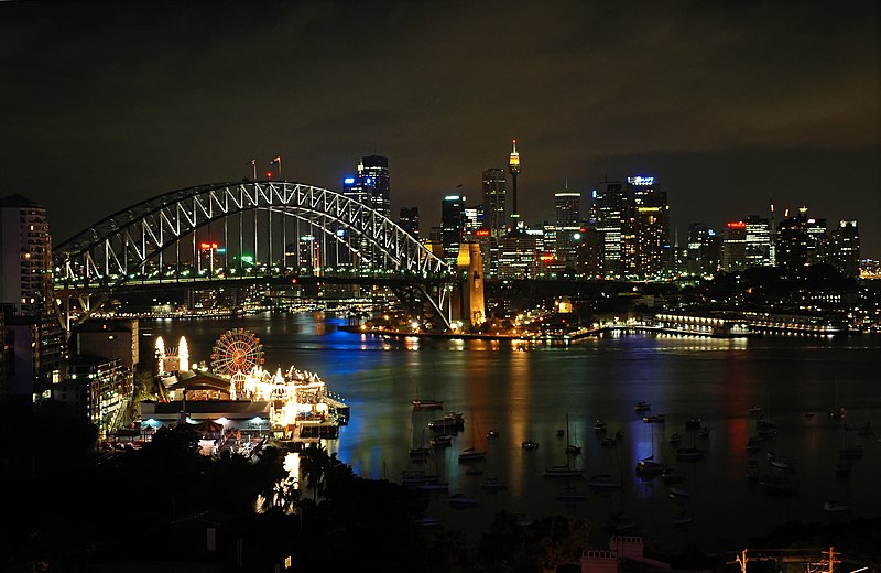 File:Sydney Harbour night skyline.jpg