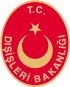 Emblem des Ministeriums für Auswärtige Angelegenheiten der Türkei