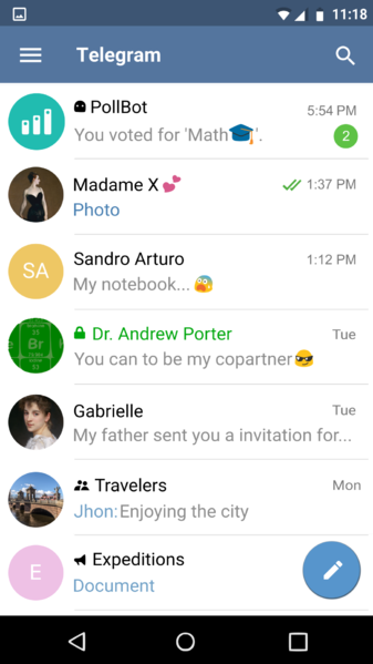 File:Telegram Android screenshot (v 3.3, English).png