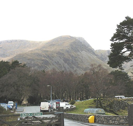 The Car Park at Ogwen - geograph.org.uk - 238039