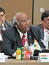 The Union Minister for Labour and Employment, Shri Mallikarjun Kharge addressing the G 20 Labour Ministers Conference, at Paris, France on September 27, 2011.jpg