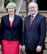 Theresa May and Deupty FM Martin McGuinness.jpg