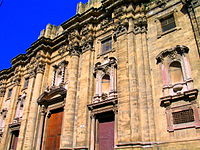 Fachada de la catedral de Tortosa.