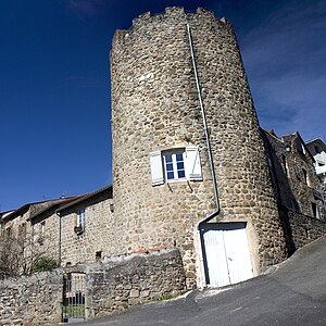 Tour des Bourguignons, Château du Moine Soldat, Aurec-sur-Loire, France - 20110406.jpg