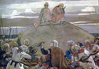 <span class="mw-page-title-main">Trizna</span> Slavic funeral rite