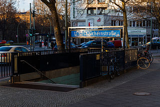 Spichernstraße (Berlin U-Bahn) Station of the Berlin U-Bahn