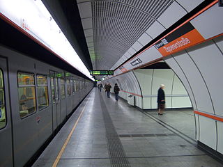 <span class="mw-page-title-main">Zippererstraße station</span> Vienna U-Bahn station